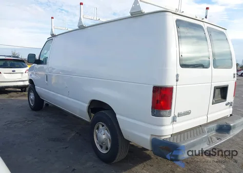 2008 Ford E-250 Commercial/Recreational из США, поврежденный, VIN 1FTNE24L78DA23917